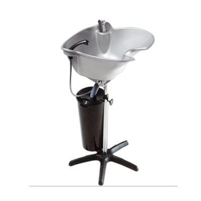 Wash Basin Salon Furniture Hair Washing Equipment Popular  Style portable White Hair Backwash basin